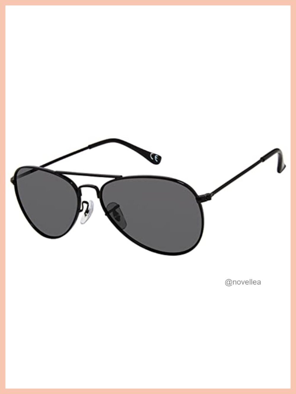Polarized Oversized Aviator Sunglasses Stainless Steel UV Protection Men Women